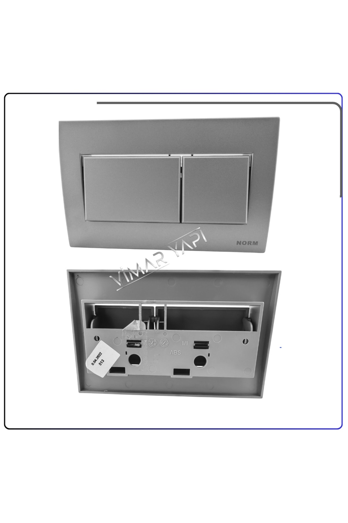 437016YP Kumanda Paneli Mat Krom Norm