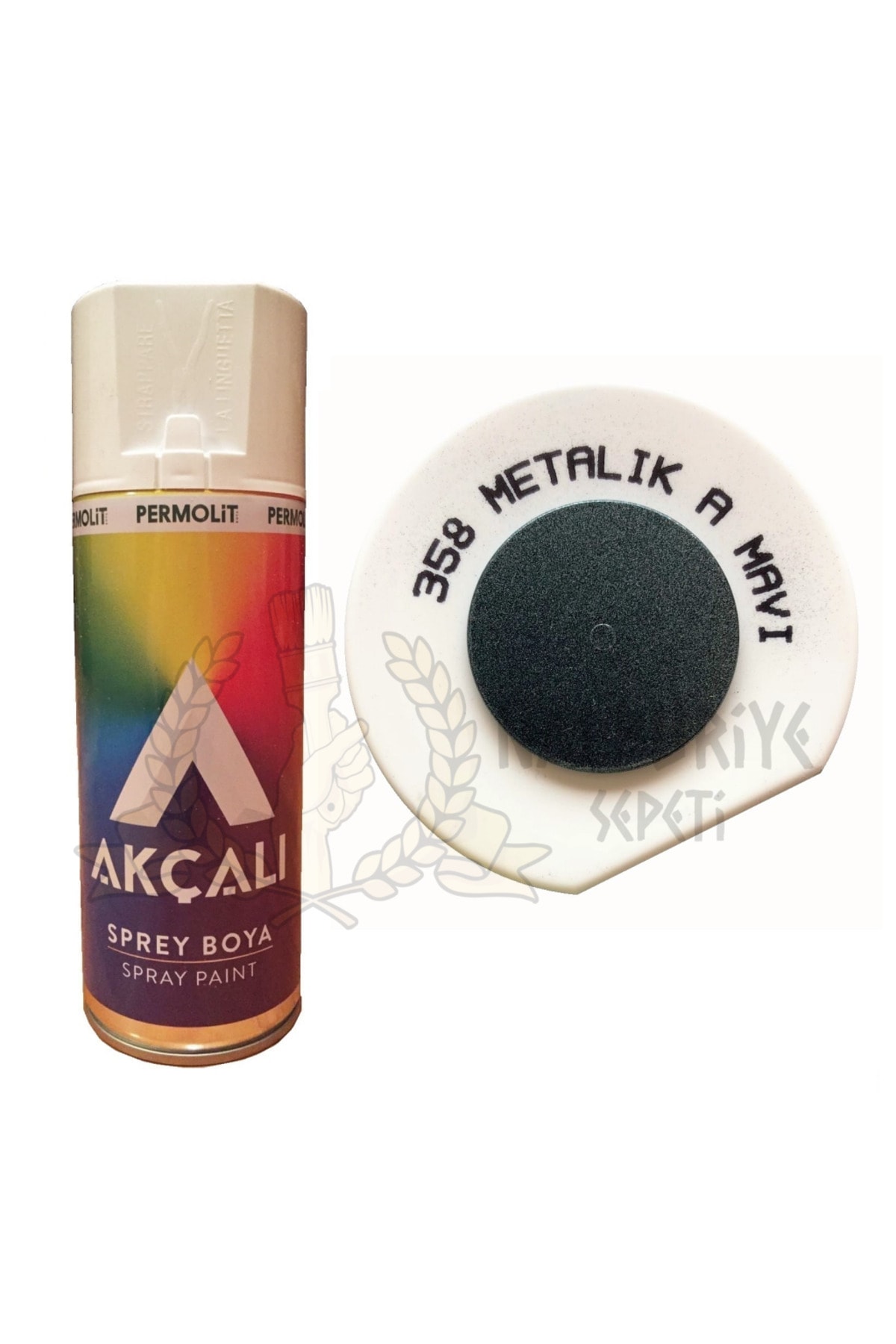 METALİK AÇIK MAVİ (Simli) Sprey Boya 400ml - 358