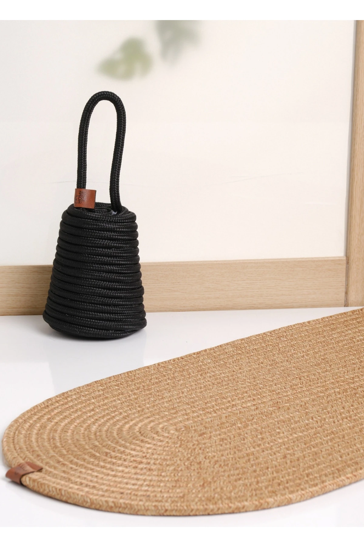 750 Gr VİNTAGE SİYAH DAYANIKLI DEKORATİF KAPI STOPERİ PENCERE DURDURUCU KİŞİYE ÖZEL EL İŞİ SÜS