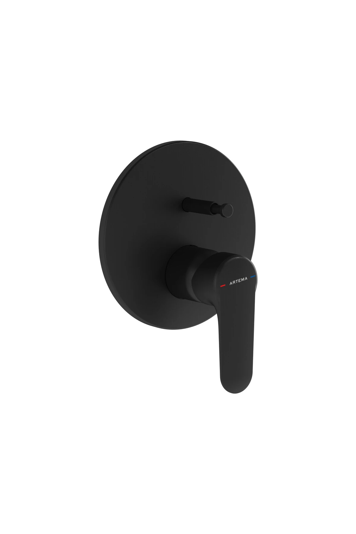 Artema Root Round A4272736 Ankastre Banyo Bataryası, Sıva Üstü Grubu, Mat Siyah