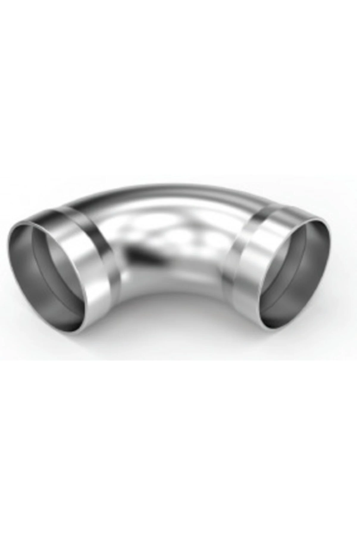 Bilezikli Şişirme Dirsek 50'lik 90 Derece Bronz 2 Adet