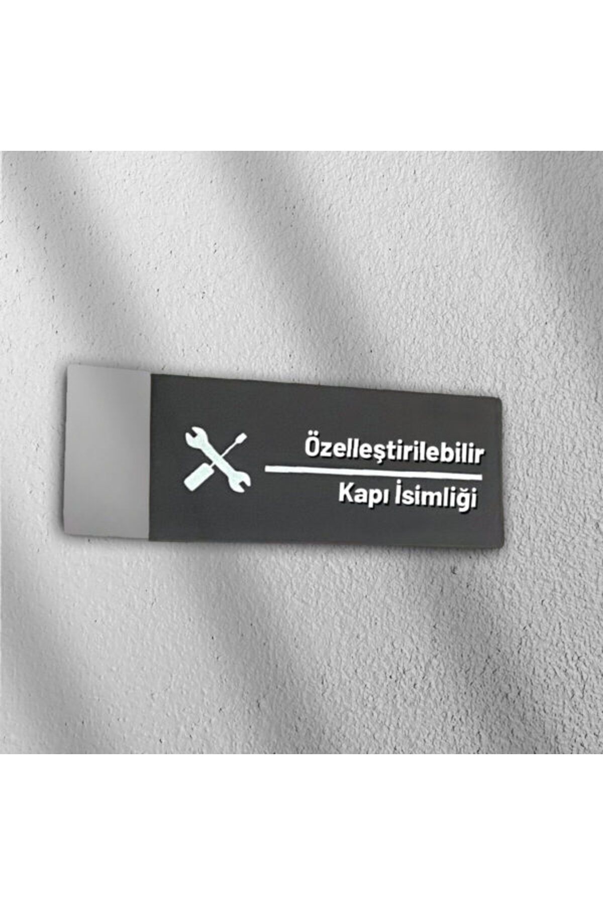 Klasik Seri Özelleştirilebilir Ofis Oda Kapı Isimliği Yönlendirme Tabelası