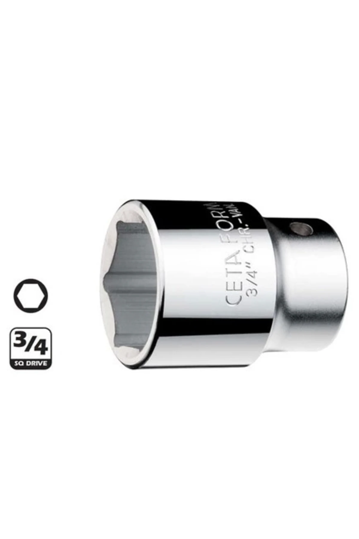 Form 3/4” 6 Köşe Lokma Anahtar 32mm - C32-H32