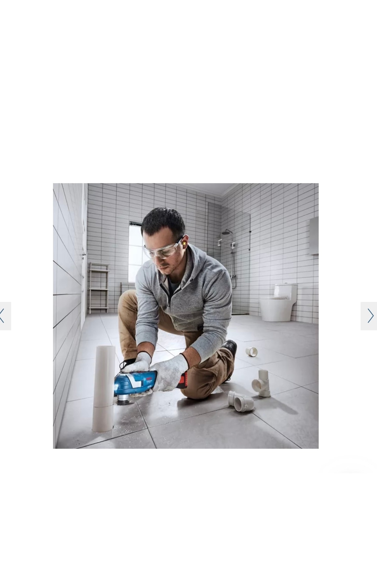 BOSCH GOP 185 18V ÇOK AMAÇLI EL ALETİ 1Ad 4.0 ah Akü + 1 ad 3.0 ah Akü
