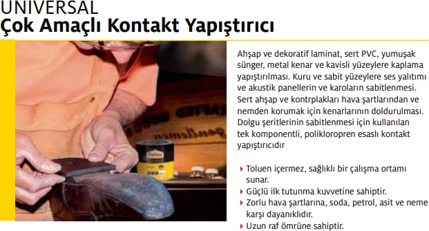 Pattex Universal Çok Amaçlı (Deri , Kauçuk , Ahşap ) Kontakt Yapıştırıcı 50 gr