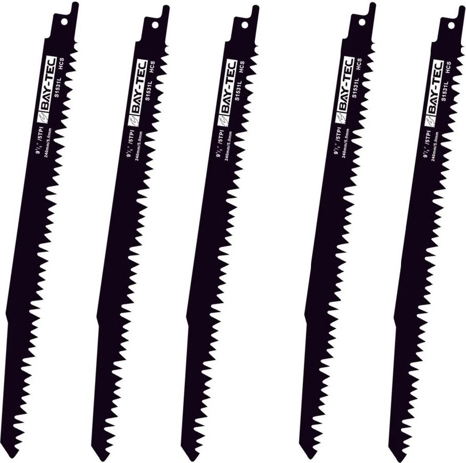 Izcihırdavatbay-Tec Tilki Kuyruğu Ahşap Testere Bıçağı 5 Parça