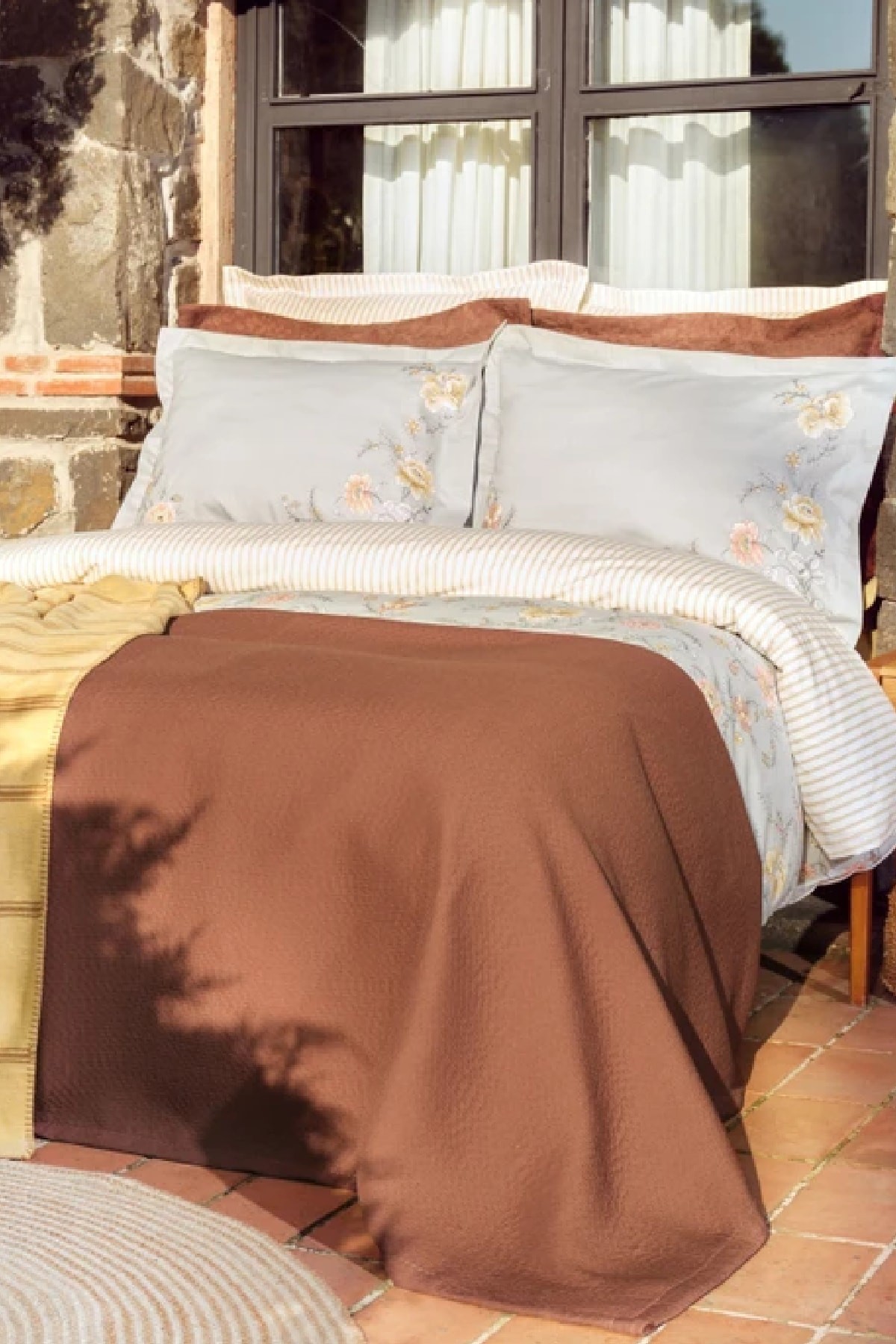 Clara Kahve Çift Kişilik Winter Set