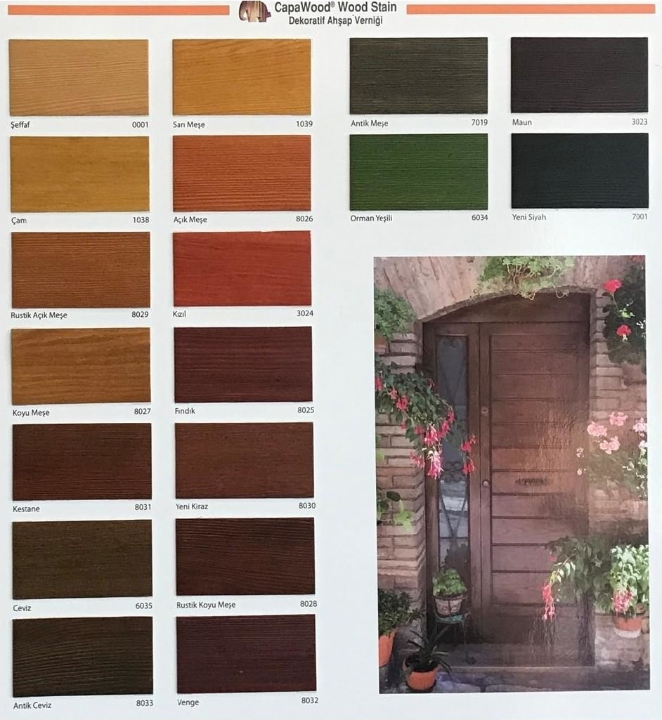 Capawood Dekoratif Ahşap Vernik 0.75 lt