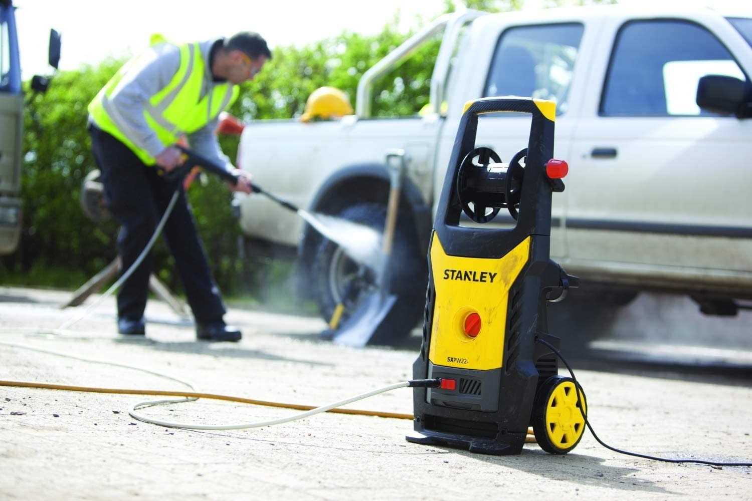 SXPW22PE Basınçlı Yıkama ve Yüzey Temizleme Makinesi 2200W 150 Bar