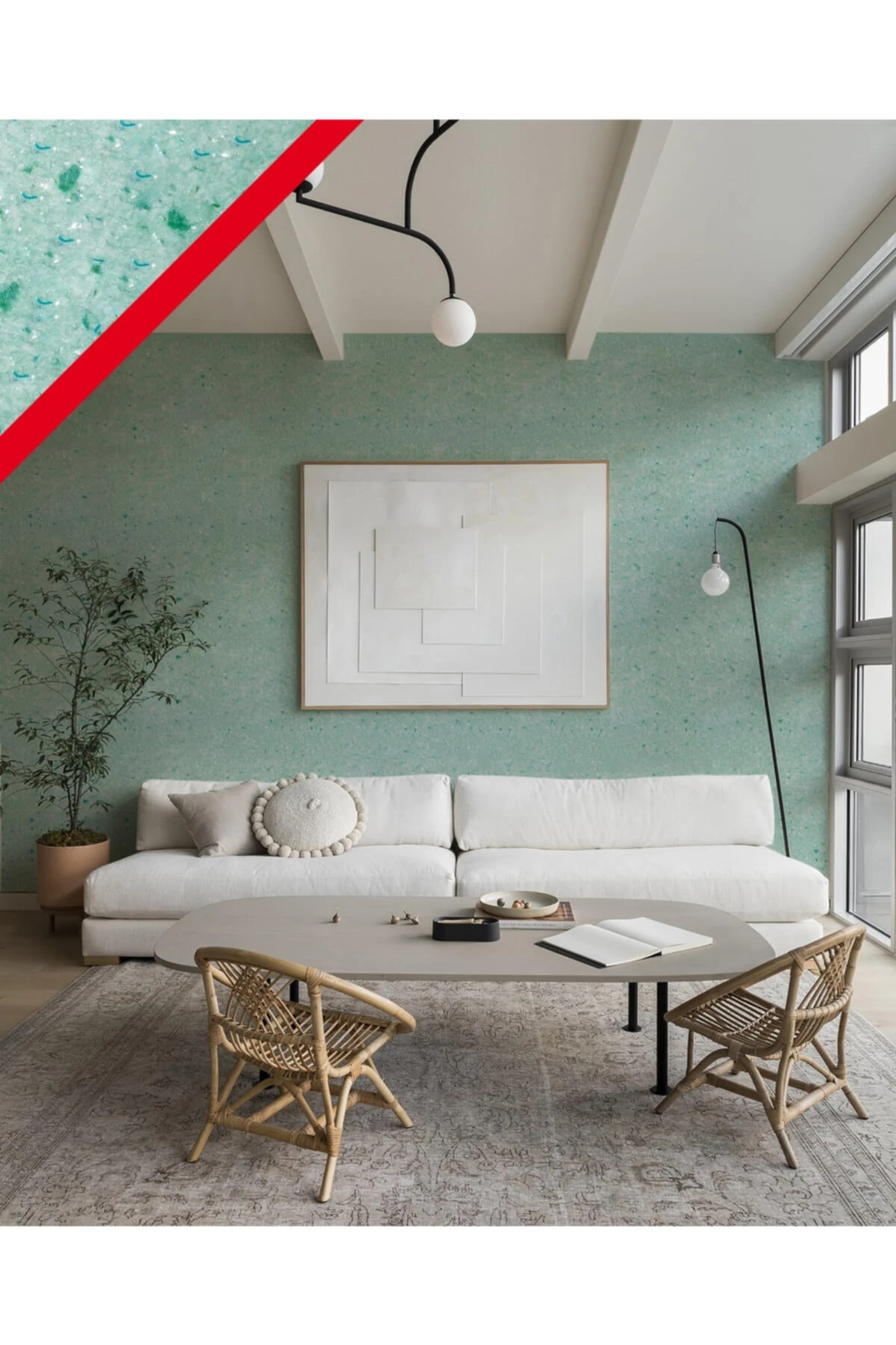 İpek  Enerjik Sıva Elegans Serisi Elg 006 Yosun Yeşili