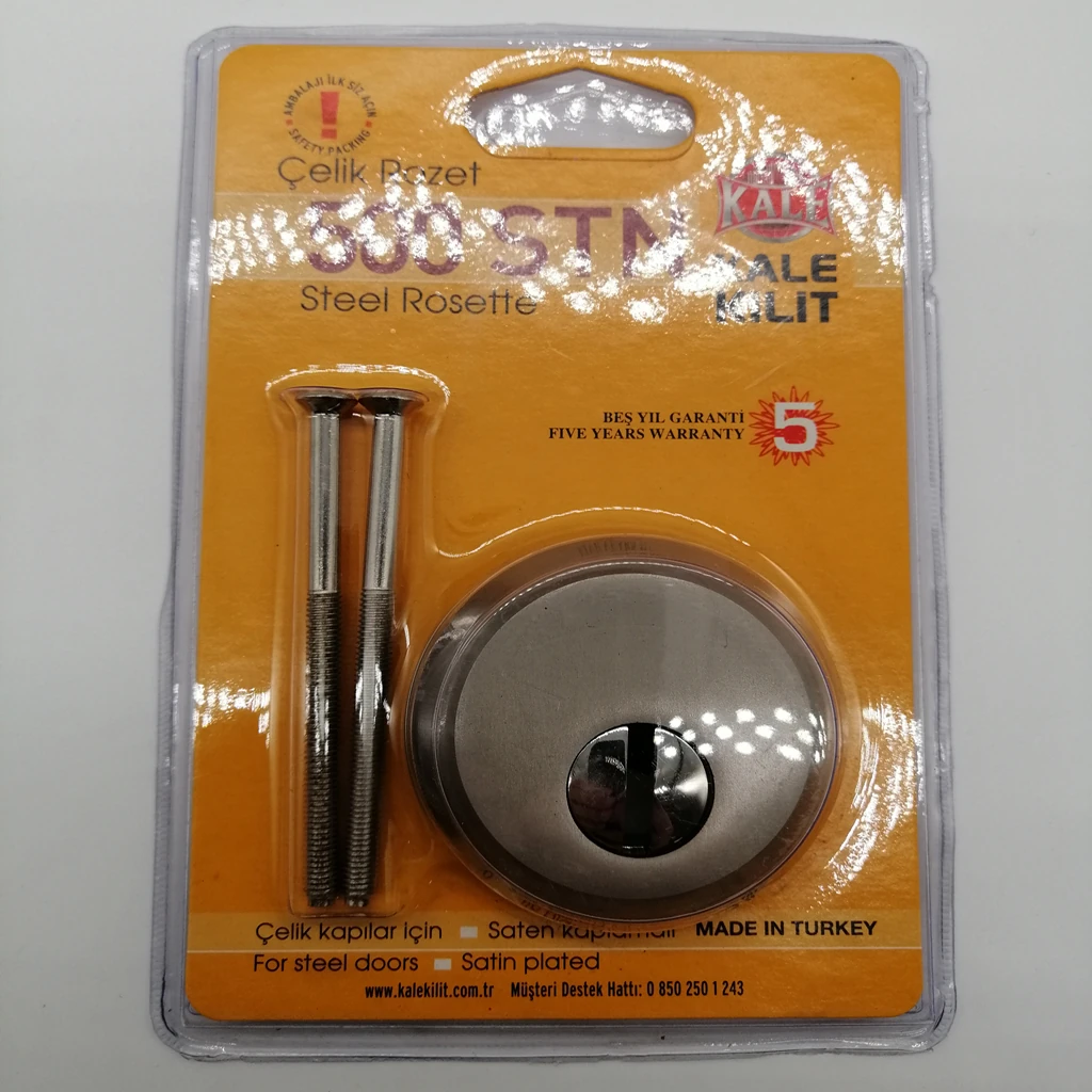 Kale 500 Stn Çelik Kapı Barel Rozeti Saten