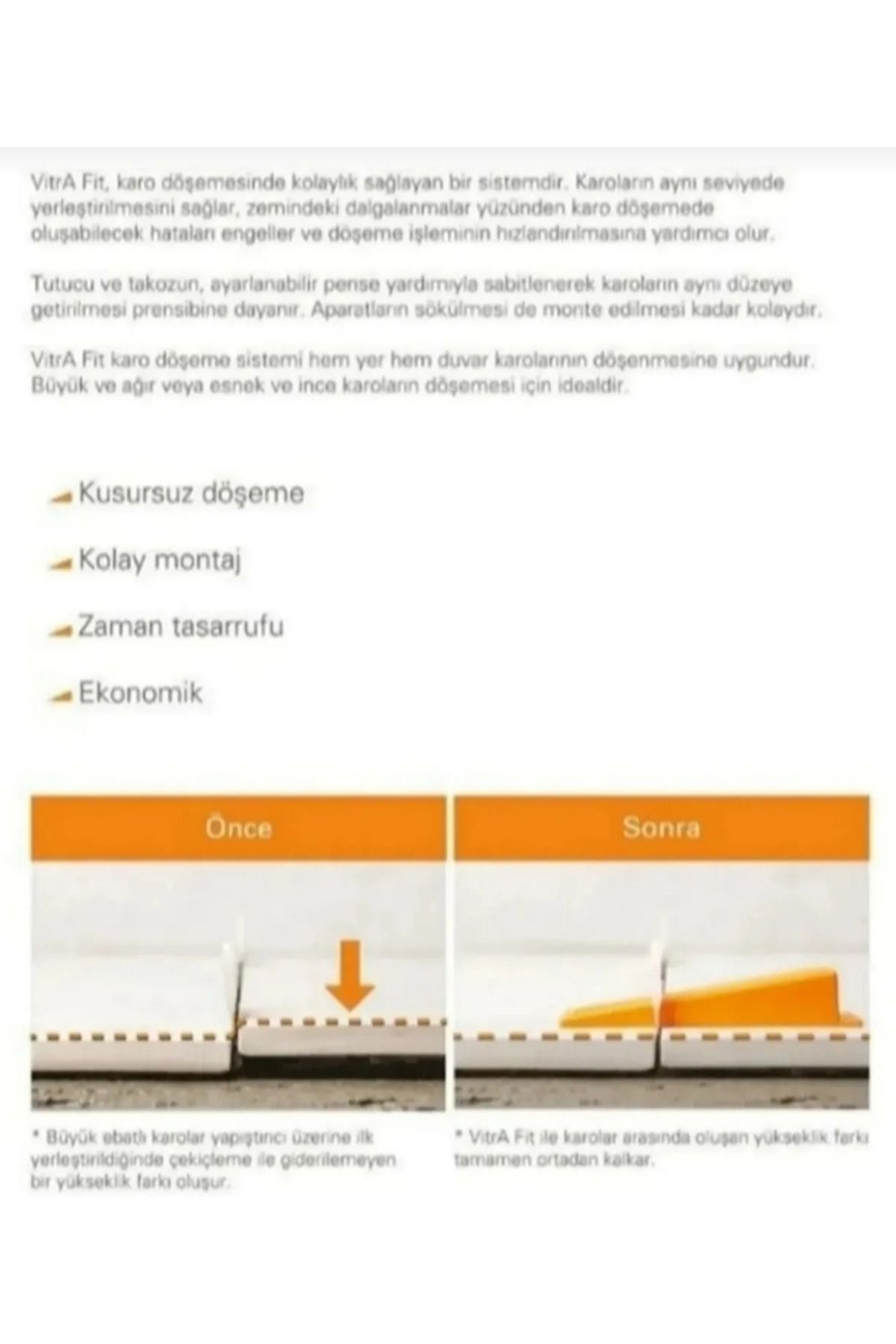 Seramik Takozu 300'lü - Karo Döşeme Sistemi