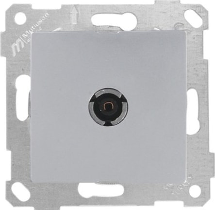 Rita Mek Tuş Tv Prizi (Sonlu) Inox