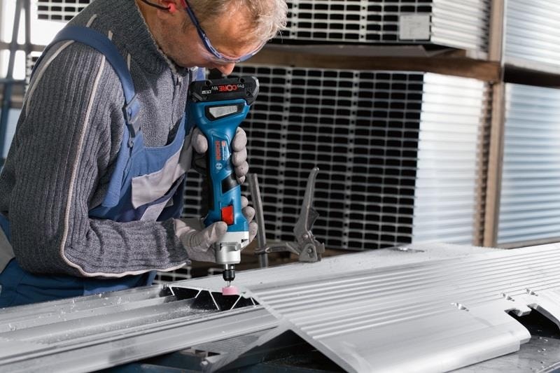 BOSCH Ggs 18V-20 1x4 Ah Procore Akülü Kalıpçı Taşlama Bez Çantalı