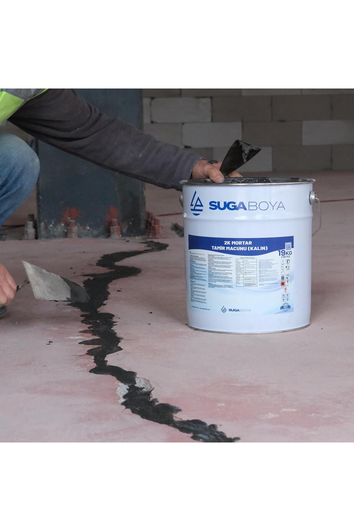 2k Mortar Çift Komponentli Tamir Macunu Ince 13 6