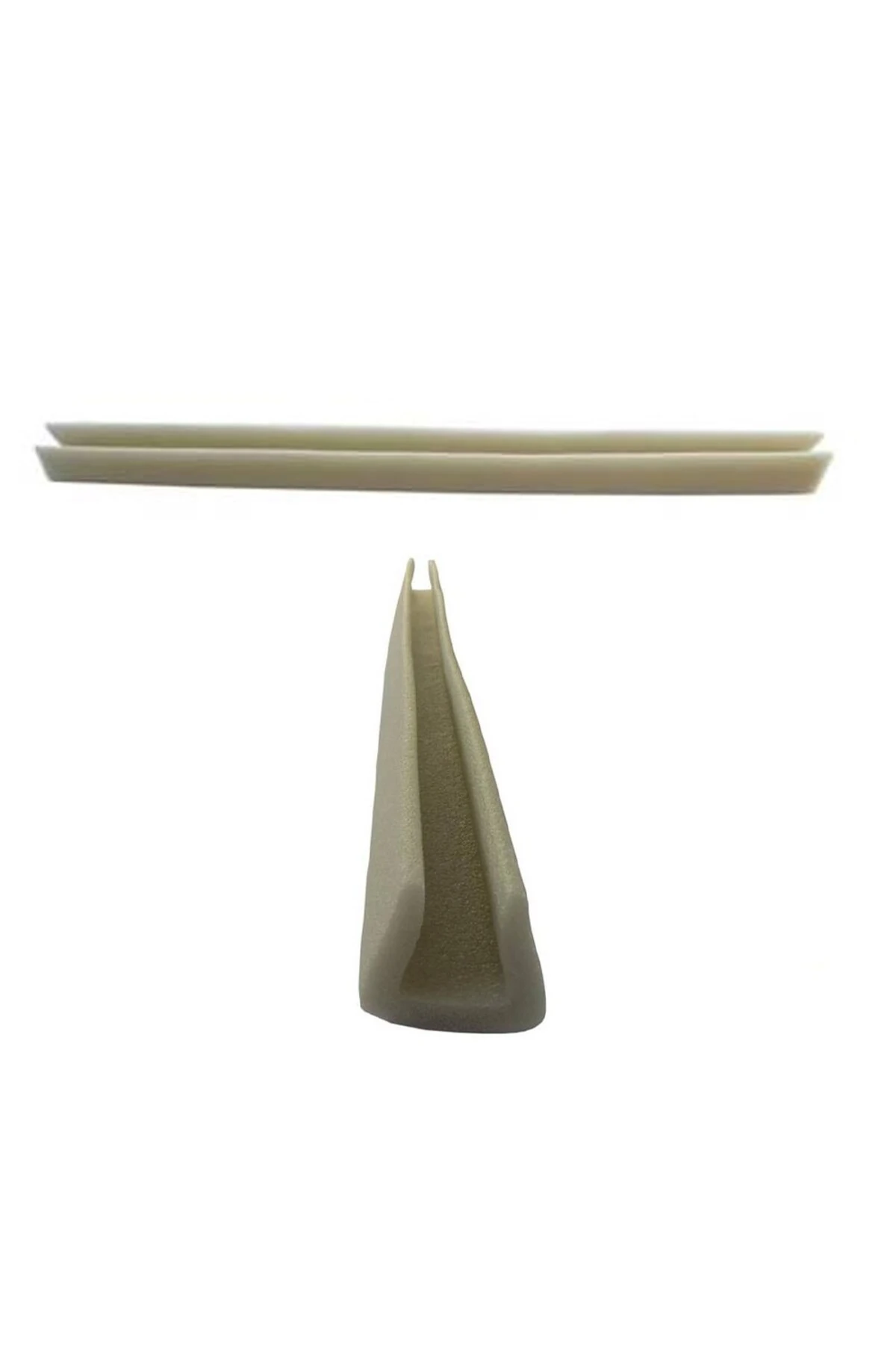 6 Adet Beyaz Geçmeli Kapı Altı Süngeri İzolasyon Soğuk Hava Kesici Toz Önleyici Sünger