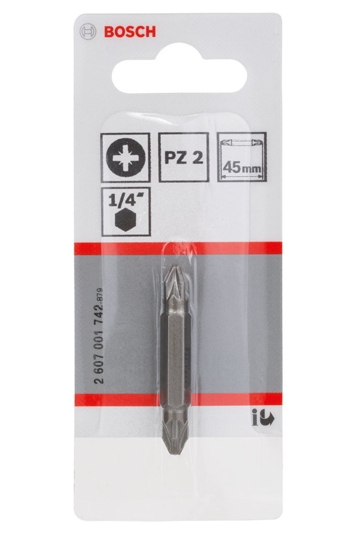 Çift Taraflı Uç 2*45 Mm 1'li