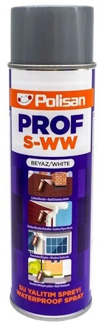 Polisan Prof S-WW Su Yalıtım Spreyi 500 Ml Beyaz