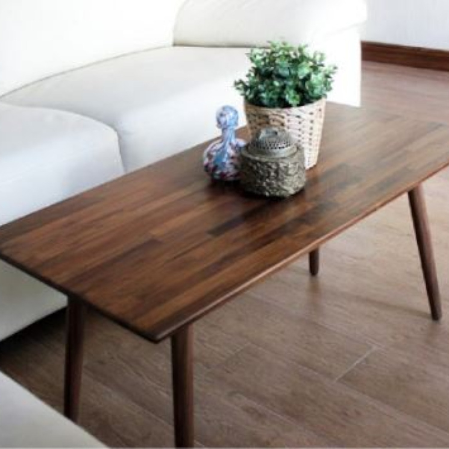Tekli Ceviz 49 cm Ahşap Ayak Konik Masa-Sandalye-Tabure- Sehpa Ayağı Çap:4,6cm 3301000000660