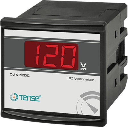 DJ-V72DC Dijital Dc Voltmetre 1V - 300V Dc, 3 Hane 14 mm Display (72 x 72)