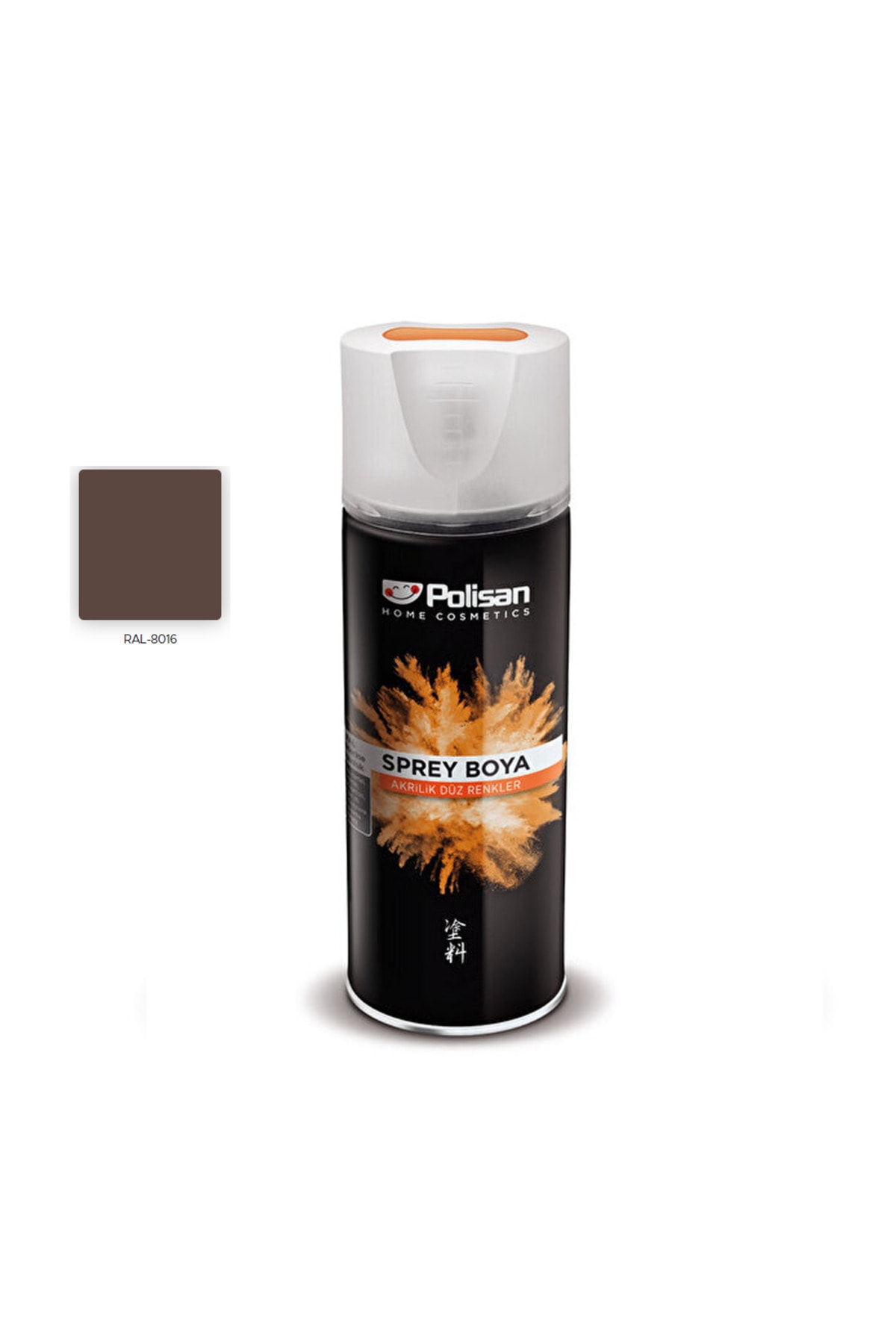 Akrilik Sprey Boya Kahve Ral 8016