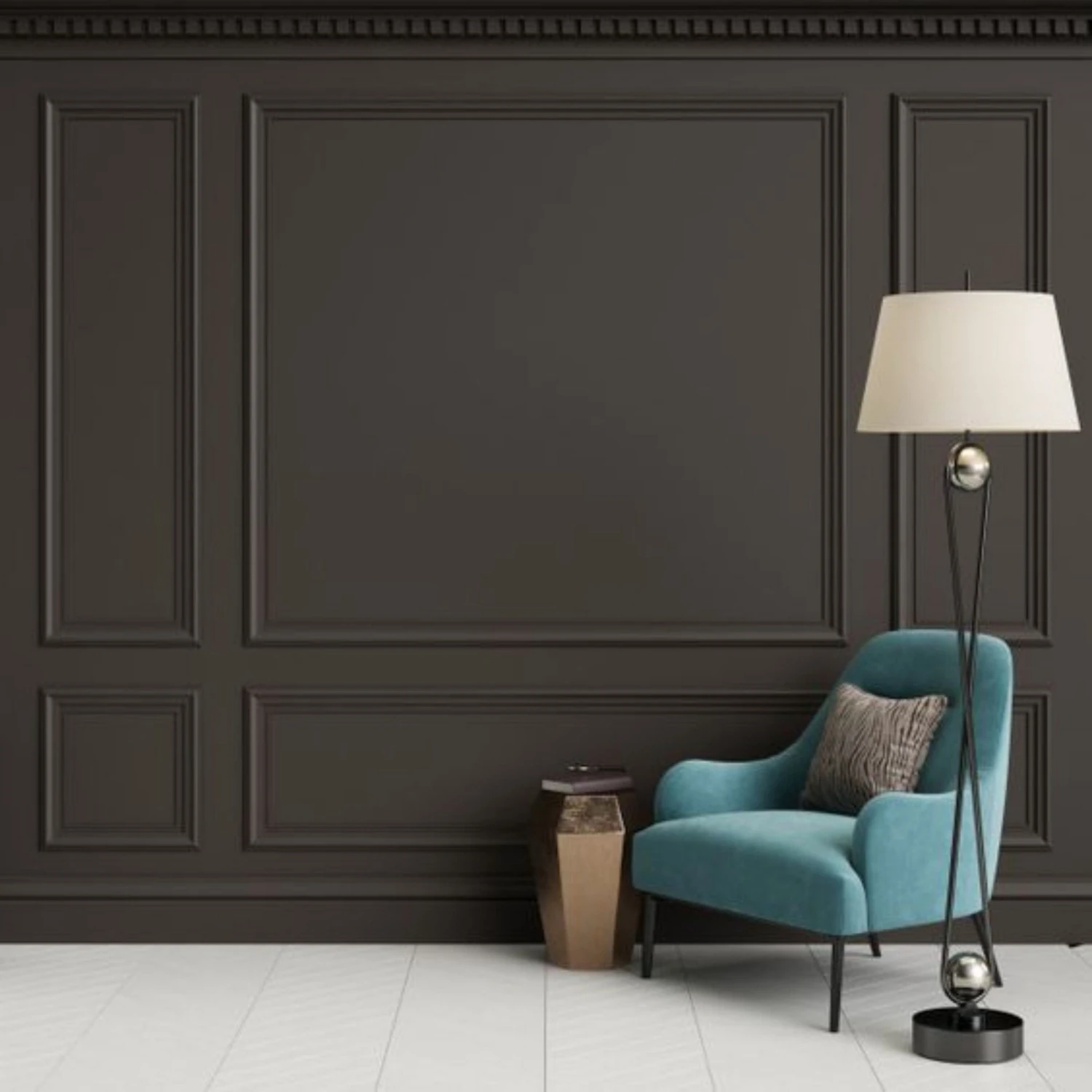 Geniş Duvar Tasarımı Boyanabilir Çıta Hazır Kesim (ANKA120)