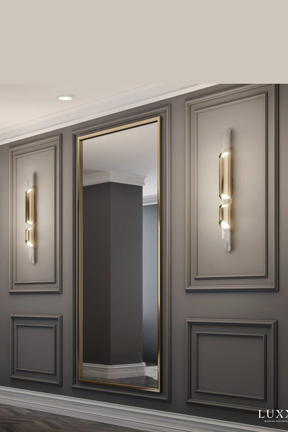 Dekoratif Boyanabilir 2,5 cm Duvar Çıtası Kesi mli Hazır Paket