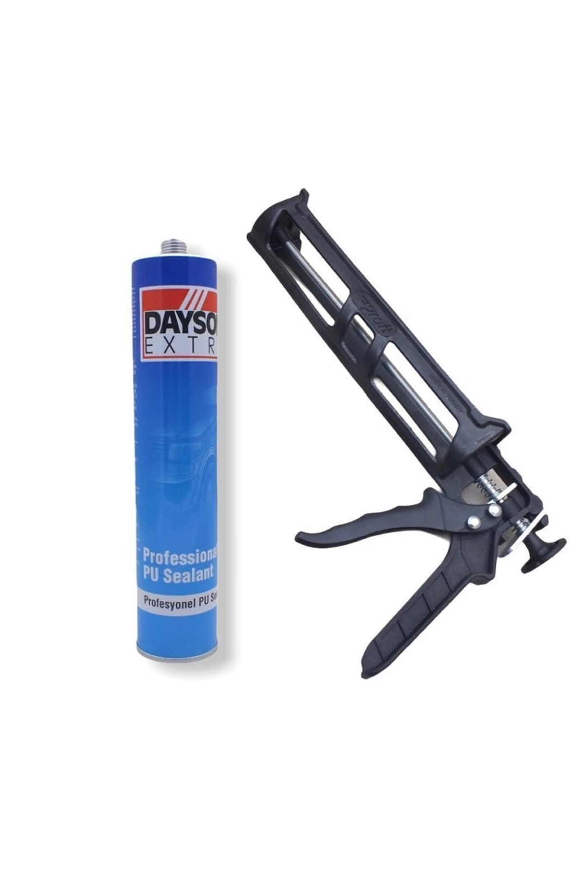 GRİ SİLİKON YAPIŞTIRIÇI METAL SİLİKON TABANCASI