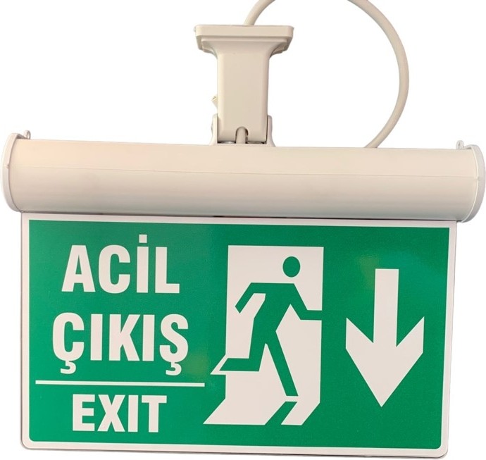 S-lite Işıklı Şarjlı Acil Yönlendirme Armatürü