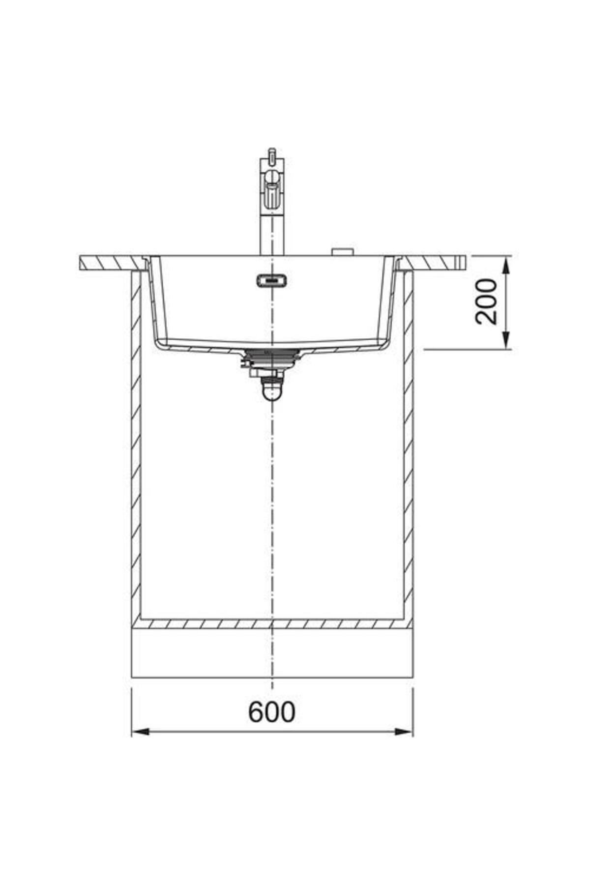 Maris Mrg 110-52 Sahara Granit Mutfak Eviyesi