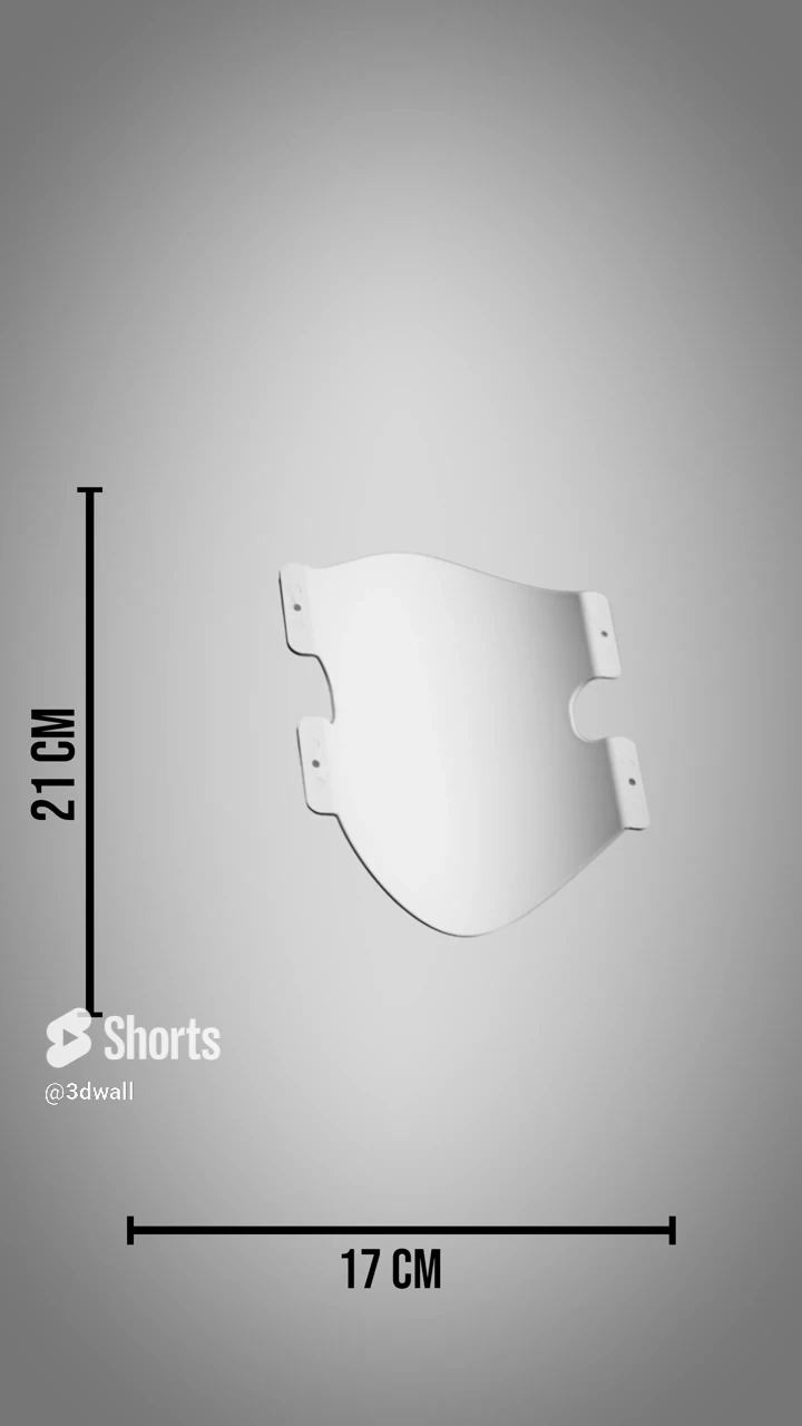 3 Boyutlu Dekoratif Duvar Paneli Gümüş (1M2)