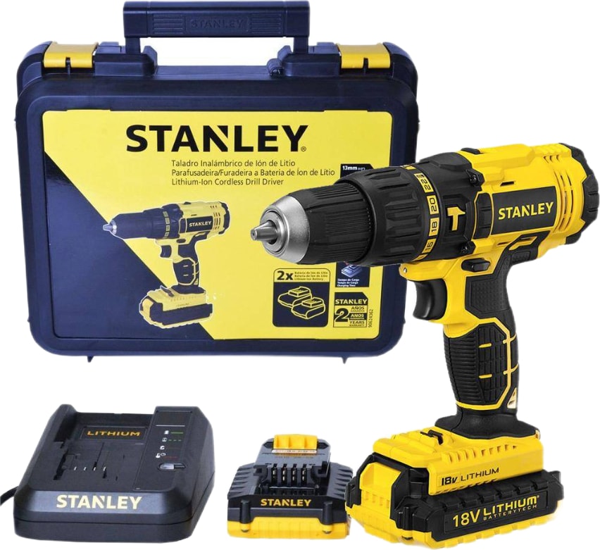 STANLEY Akülü Darbeli Vidalama Çift Akülü 18.00 Volt 1.30 Ah – SCH20C2K
