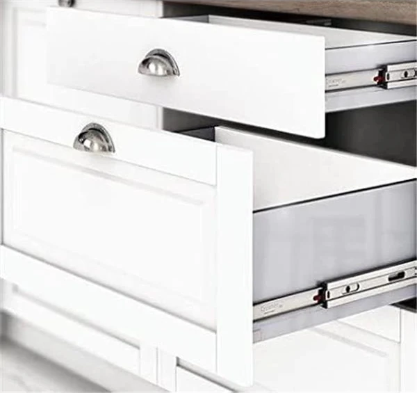 Galvanizli Teleskopik Çekmece Rayı 43X400