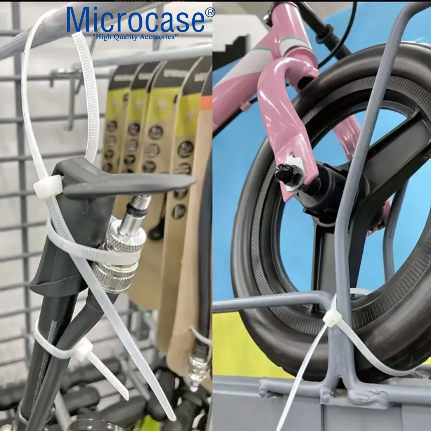 Plastik Kablo Bağı Cırt Kelepçe 3.6 x 300MM Şeffaf 25 ADET-AL4485