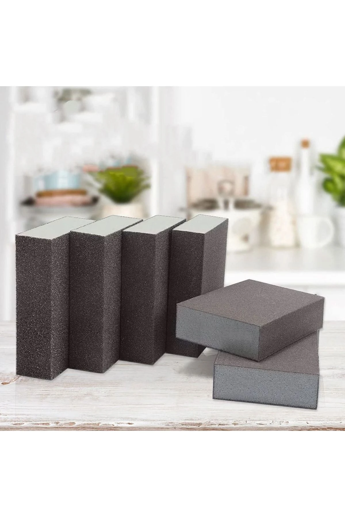 Ahşap, Mobilya, Seramik Ve Hobi Için Takoz Sünger Zımpara (100 Kum)