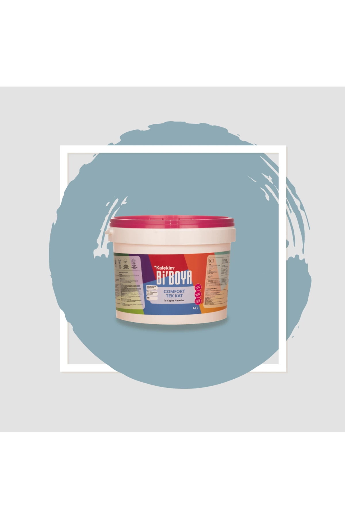 Tek Katta Örten Boya 2.5 Lt Seren