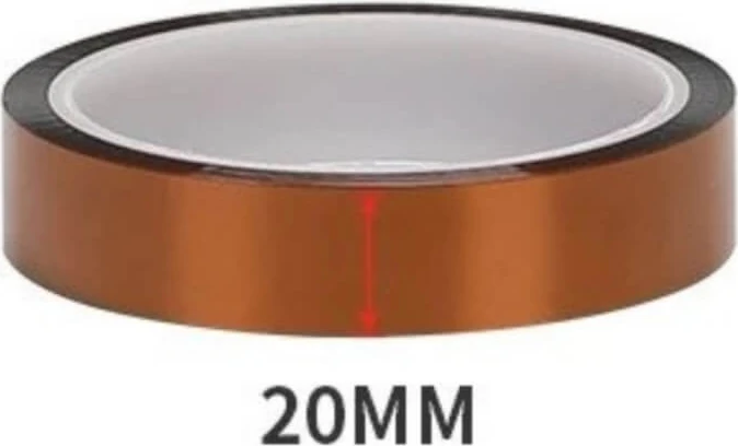 Kapton Bant. Isıya Dayanıklı Termal Bant. Isı Yalıtım Bandı 20MM