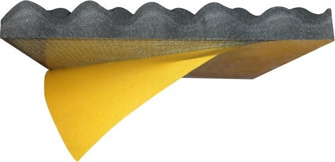 60 Dns Yanmaz Yapışkanlı Yumurta Akustik Sünger 50 x 50 cm 10'lu