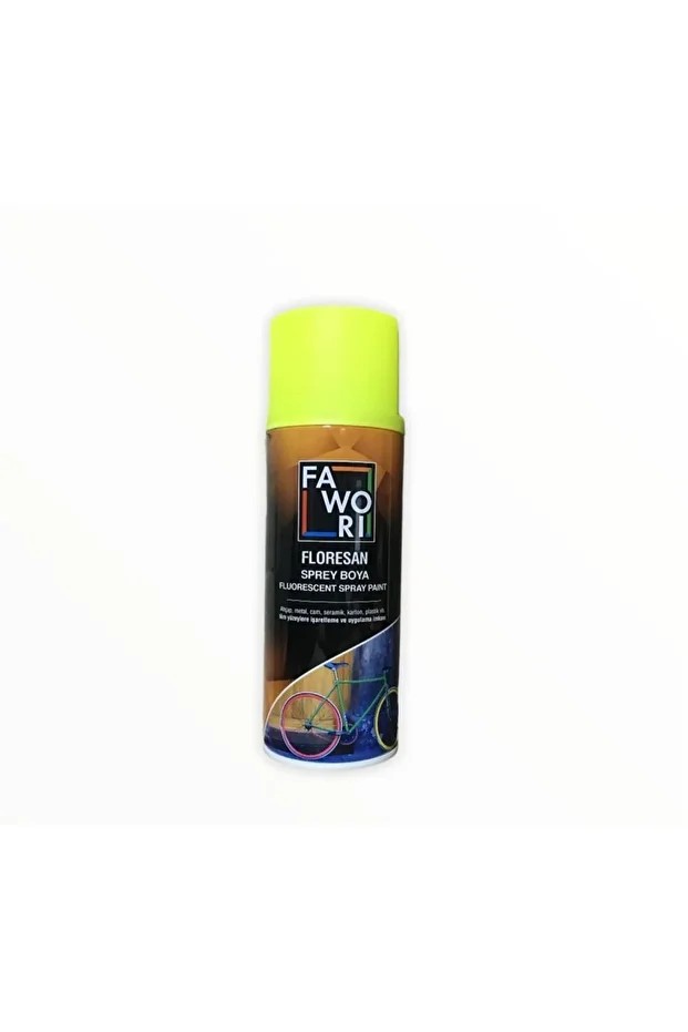 Floresan Sprey Boya Sarı 400 ml