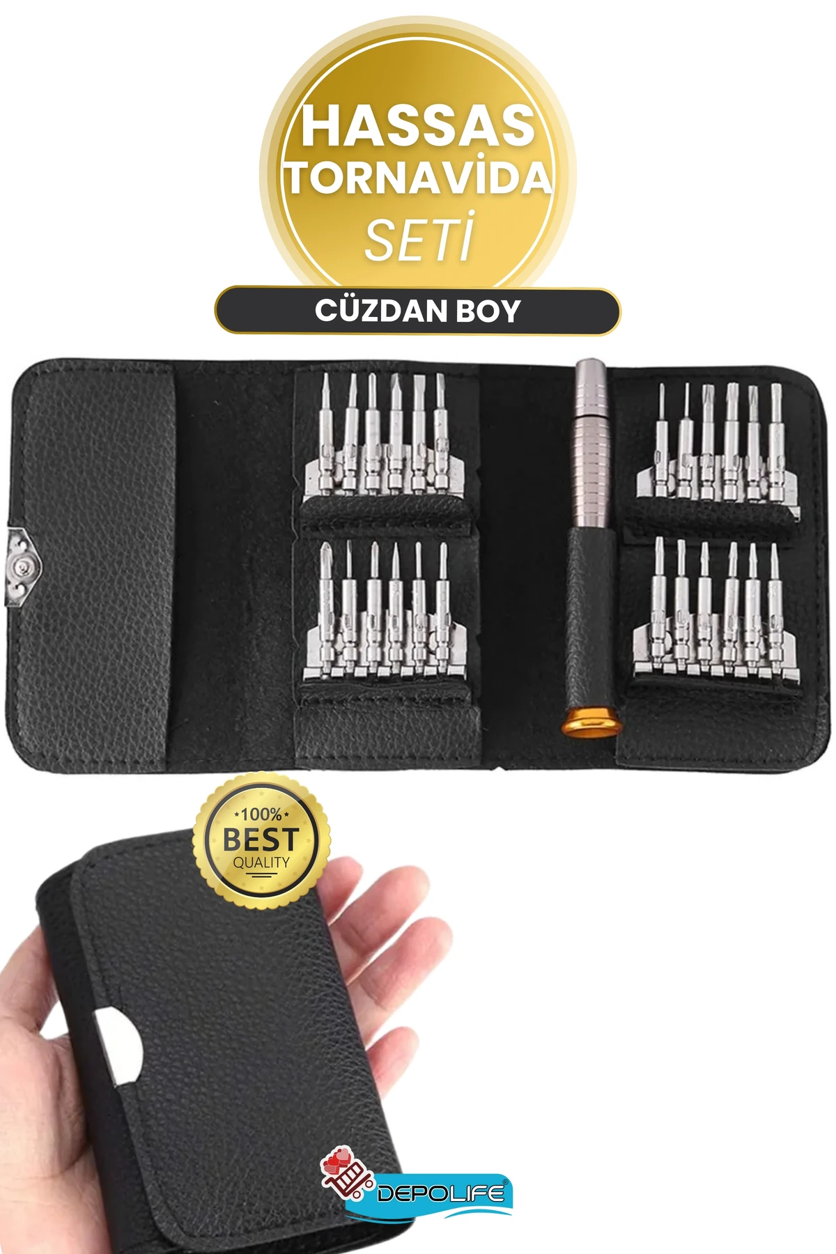 Mini Hassas Tornavida Seti Cep Telefonu notebook saat saatçi Torx Altıgen Yıldız Saatci tamir seti