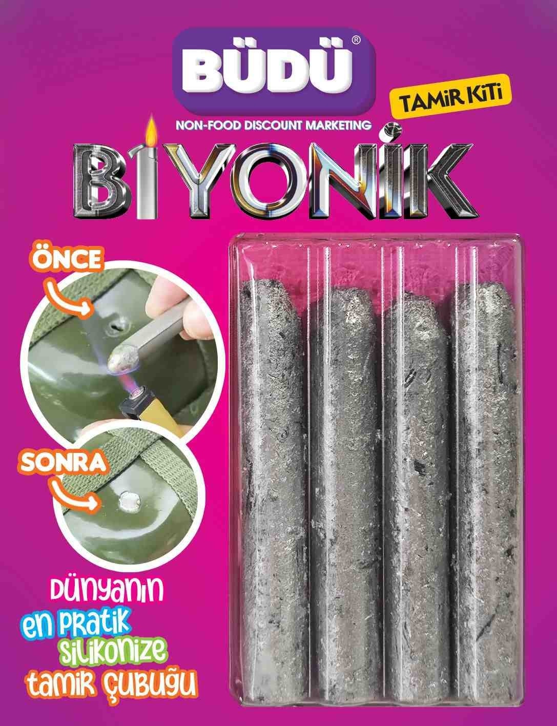 Lider Magnesia Biyononik Tamir Kidi 8 Ad + 1 Ad Çakmak