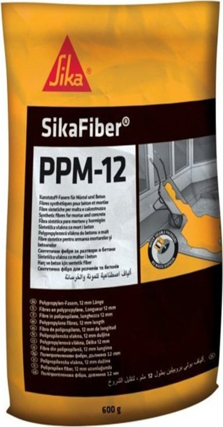 Fiber Ppm 12 / Beton ve Harç Için Polipropilen Lif