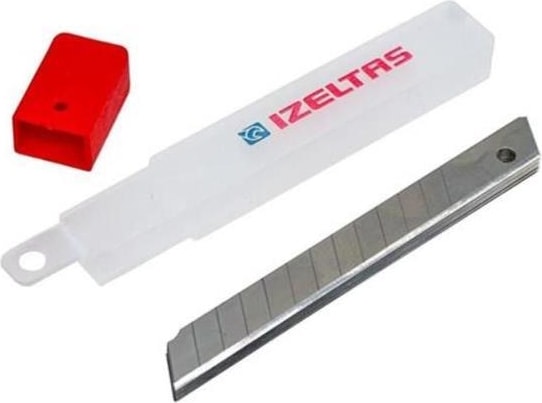 Izeltaş Pro Maket Bıçağı Dar Yedek Bıçak 9 mm (10'lu) 14000005089