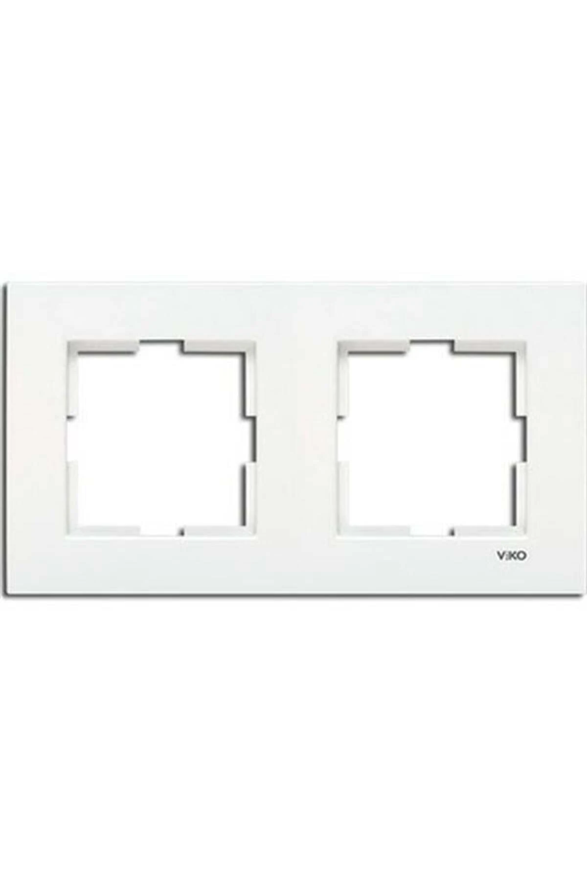 Çerçeve Ikili Beyaz Karre