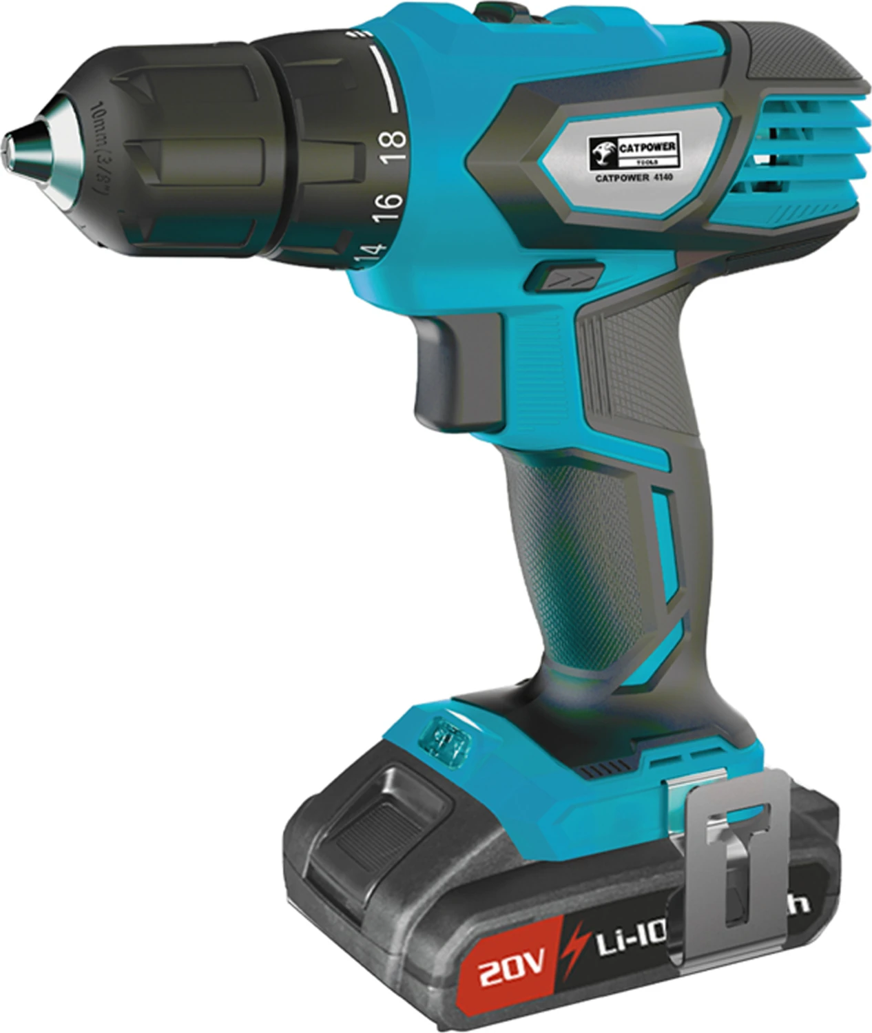 4140 Çift Akülü Şarjlı Matkap 20V