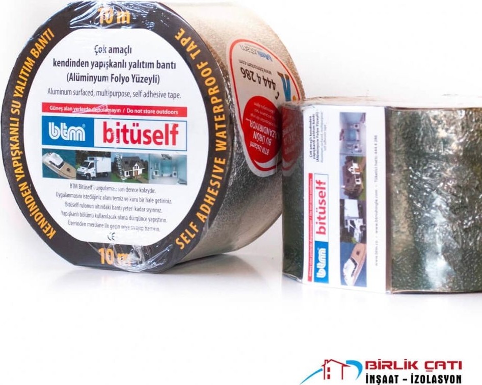 Bitüself 10 cm Yeşil Su Yalıtım Bandı