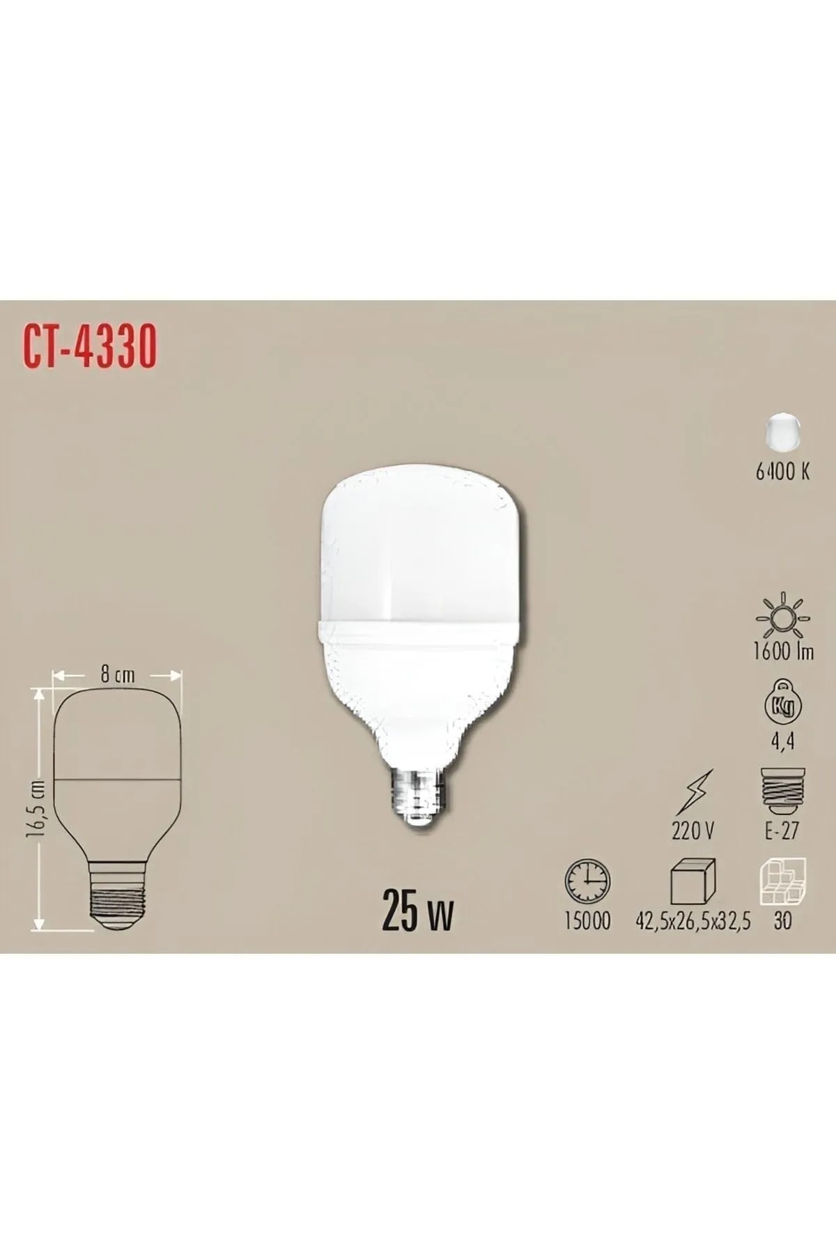 CT-4330 25w TORCH AMPUL
