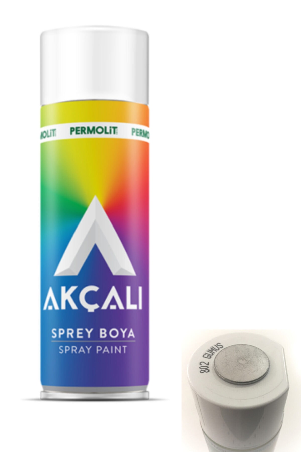 Sprey 400 Ml Metalik Gümüş (802)