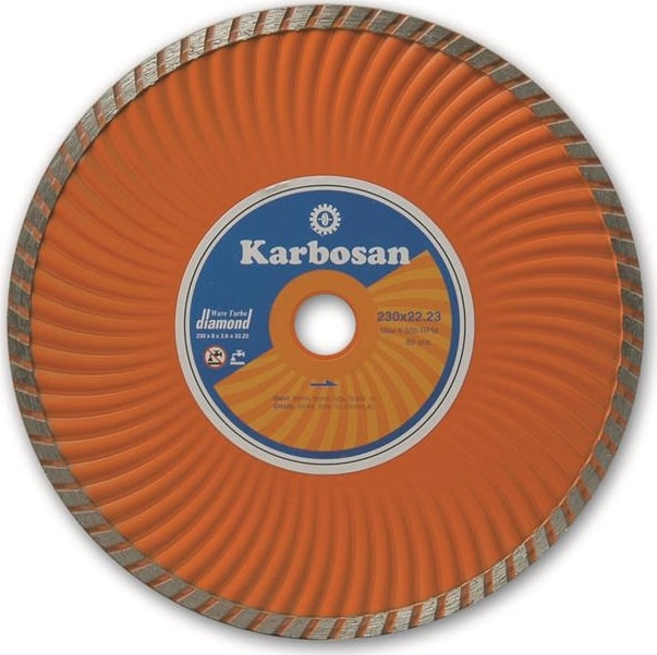 KARBOSAN Kanallı Turbo Granit 115X2.2X22