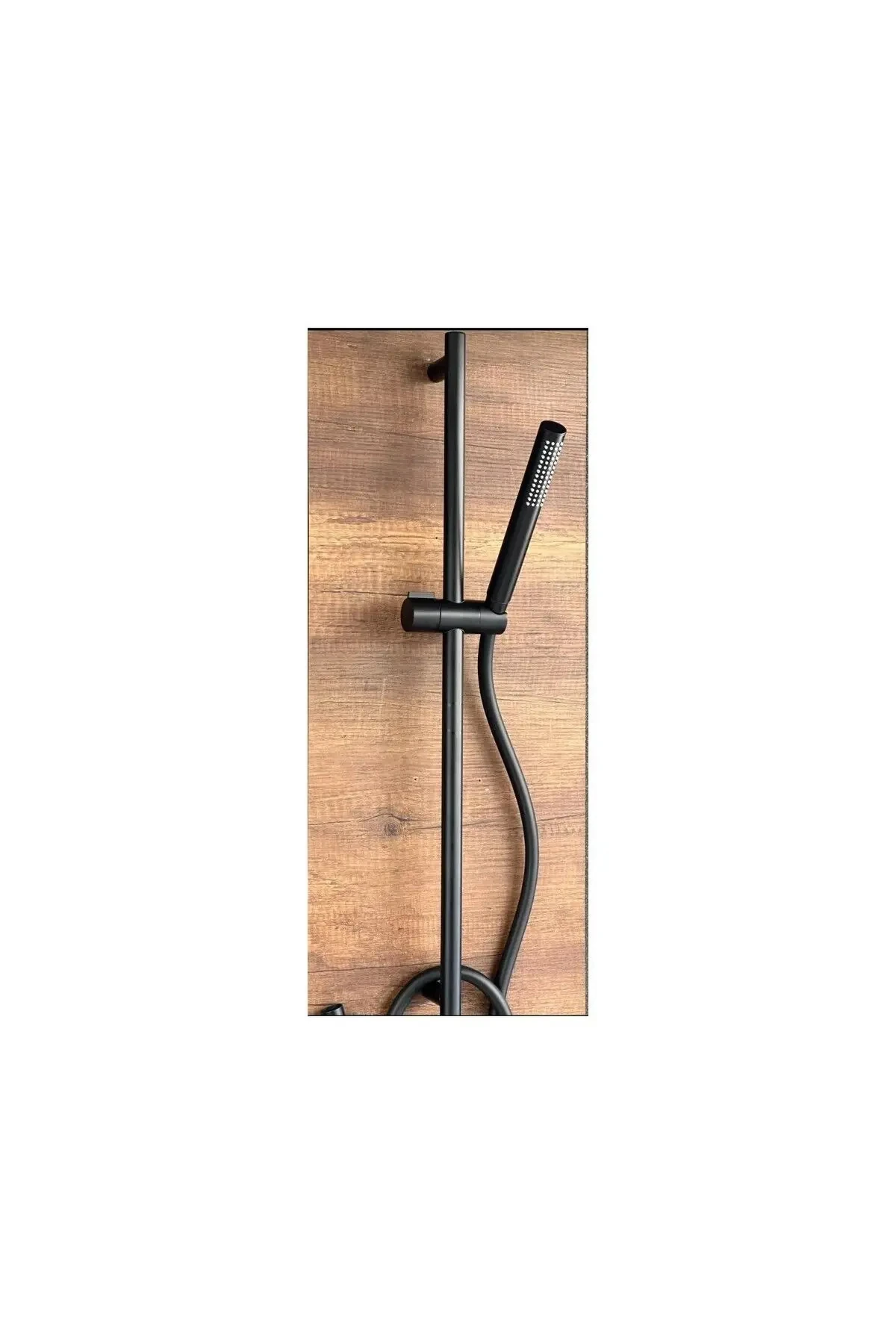 Siyah Sürgülü Duş Takımı Matt Black A45725